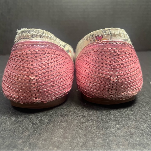 Coach Poppy Graffiti Flats 5.5M Price Firm! - Picture 5 of 14